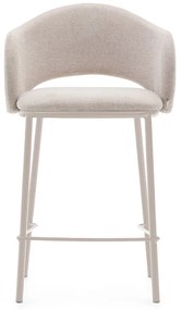 Krémszínű bárszék (ülésmagasság 65 cm) Maina – Kave Home