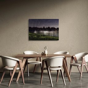 Kép - Esős este (üvegen) (70x50 cm)