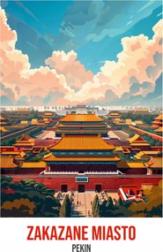 Poszter 39,5x55cm Tiltott város