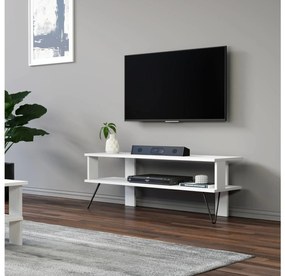 TV asztal/szekrény Dual (fehér). 1107984