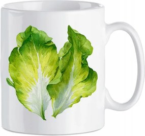 Kerámia bögre Levelek Saláták Zöldségek Mezőgazdaság Gazda