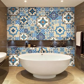 Toundra 60 részes dekorációs falmatrica szett, 10 x 10 cm - Ambiance