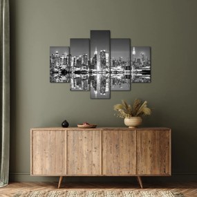 Kép - New York, fekete-fehér (150x105 cm)