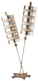 Flambeau NETTLE FB-NETTLELUX-S-TL Asztali lámpa 2x60W/E27