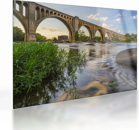 Üveg kép - Richmond vasúti híd (70x50 cm)