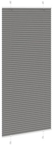 pliszírozott redőny antracit 85x200 cm szövetszélesség 84,4 cm