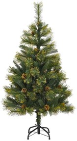 Műanyag Hajtogatós Karácsonyfa Tojásokkal Zöld 150 cm