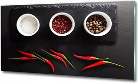 Fotó üvegkép Fehér bor és gyümölcsök 100x70