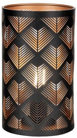 Nata dekorációs LED lámpások, fekete/réz, 60 darabos készlet