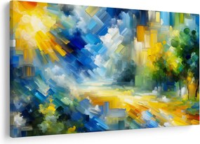 Kép - Absztrakt napos nap (90x60 cm)