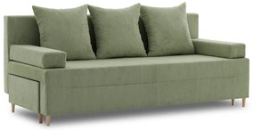 Fireze kanapé, kordbársony, zöld