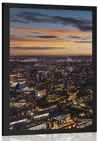 Poszter légi felvétel Londonról