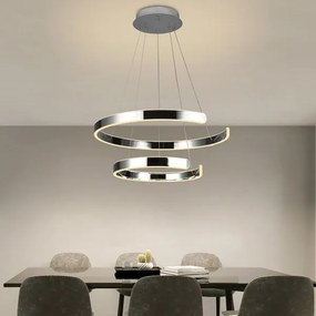 LED állítható fényerejű csillár kábellel LED/120W/230V 3000-6500K + DO