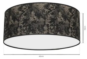 Mennyezeti lámpa SATINO 2xE27/60W/230V arany