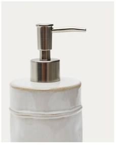Krémszínű kerámia szappanadagoló 650 ml Savel – Kave Home
