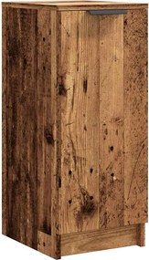 vidaXL antik fa színű szerelt fa cipősszekrény 29,5x35x70 cm