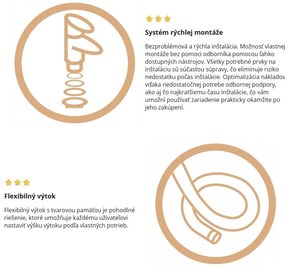Invena Magic, szabadon álló mosogatócsap flexibilis karral és ivóvízszűrővel, fekete-króm, INV-BZ-08-F08-V