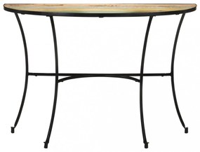 tömör újrahasznosított fa kisasztal 110 x 40 x 77 cm