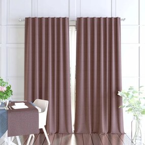 Modern elegáns szalagfüggöny barna hálószoba nappaliba 170x250cm