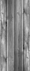 Flizelin fotótapéta Fa Deszka Fekete Fehér Rusztikus 91x211 +ragasztó
