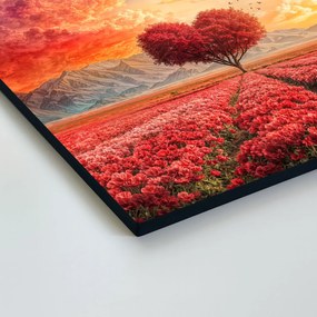 DUBLEZ | Romantikus kép - Szív alakú fa