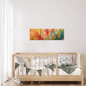 Kép - A mező festése (órával) (90x30 cm)