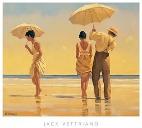 Művészeti nyomat Jack Vettriano - Mad Dogs