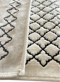 Krémszínű fürdőszobai kilépő szett 2 db-os 60x100 cm Luxury – Foutastic