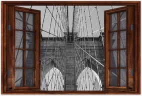 Poszterek 60x40 Kötélhíd Usa Egyesült Államok