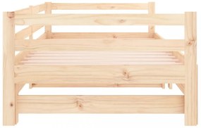 kihúzható nappali ágy matrac nélkül 90x190 cm