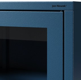 Vitrin GINA, 800 x 1015 x 400 mm, Modern: sötétkék