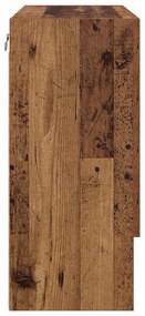 Fali Szekrény Falra szerelhető Öreg fa 60 x 31 x 70 cm Faanyag
