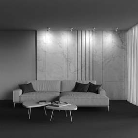 C024CL-12W3K-W-1 Onda Alumínium Mennyezeti Lámpa Fehér Színű LED 12 W 3000 Kelvin 850 Lumen IP20