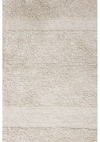 Krémszínű mosható kézi szövésű pamut szőnyeg 140x200 cm Bloom Natural – Lorena Canals