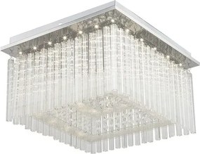 Rabalux beltéri led mennyezeti lámpa 21w 1750lm 4000k króm/átl. danielle