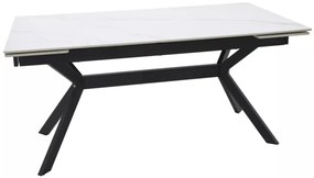 Imperia bővíthető étkezőasztal fehér 160-220 cm
