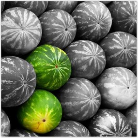 Poszterek 140x140 Három színes görögdinnye