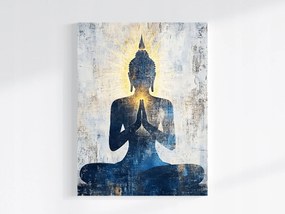 Vászonkép Canvas Portré Vallás Buddha Meditáció Zen Csakra 75x100