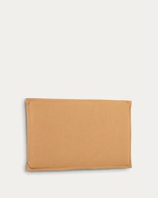 Mustársárga kárpitozott ágytámla 186x106 cm Tanit – Kave Home