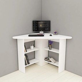 Íróasztal Corner - Fehér