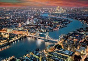 London Aerial View 2000 db-os puzzle Clementoni