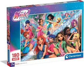 Winx Club Fairy Glam 180 db-os puzzle Clementoni