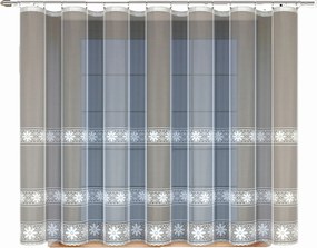 Mg Függöny 40052 jacquard 300x160 pol szalaggal