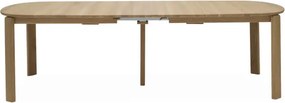 Ovalis bővíthető étkezőasztal