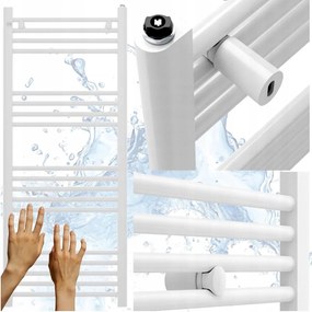 Fürdőszobai Radiátor 50/120 cm Fehér Létra Radiátor Modern Puerto