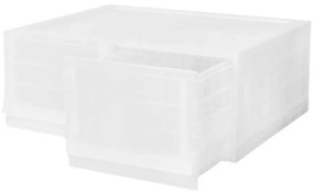 Wave twin Mist moduláris tárolódoboz kerekeknélkül 54,6 x 43,4 x 22 cm, széles - 2 fiók