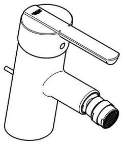 GROHE 32558000 - FEEL bidé csaptelep DN 15, fényes króm