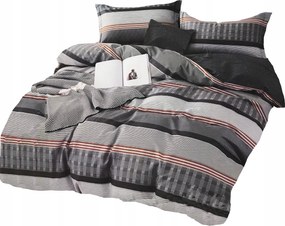 Ágyneműhuzat 160X200 Szatén Pamut 2 Párnahuzat 70X80 Kockás Ágyneműhuzat Garnitúra