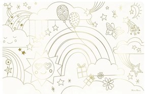 Papír tányéralátét szett 8 db-os 28x42.5 cm Happy Icons – Meri Meri