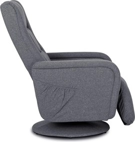 Fotel Obrotowy Masujący SPIKE 2 Ciemnoszary